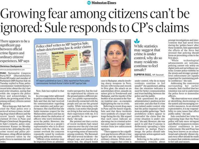 Growing fear among citizens can't be ignored: Sule responds to CP's claims