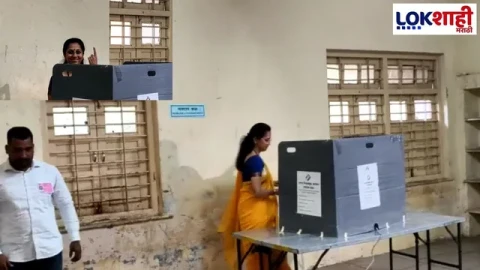 [Lokshahi Marathi]मतदानाचा हक्क बजावल्यानंतर सुप्रिया सुळे यांनी दिली प्रतिक्रिया, म्हणाल्या...