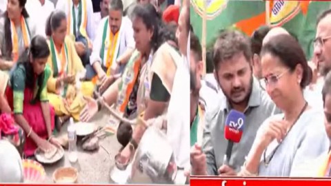 नवी मुंबईत पवारांच्या राष्ट्रवादीचं आंदोलन तापलं; रोहित पवार पोलिसांच्या ताब्यात