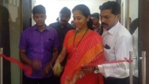 राष्‍ट्रवादीच्या वर्धापन दिनानिमित्‍त रांगोळी प्रदर्शन