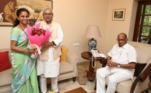 Nitish Kumar & Sharad Pawar