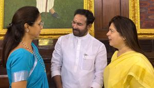 G. Kishan Reddy and Meenakshi Lekhi 